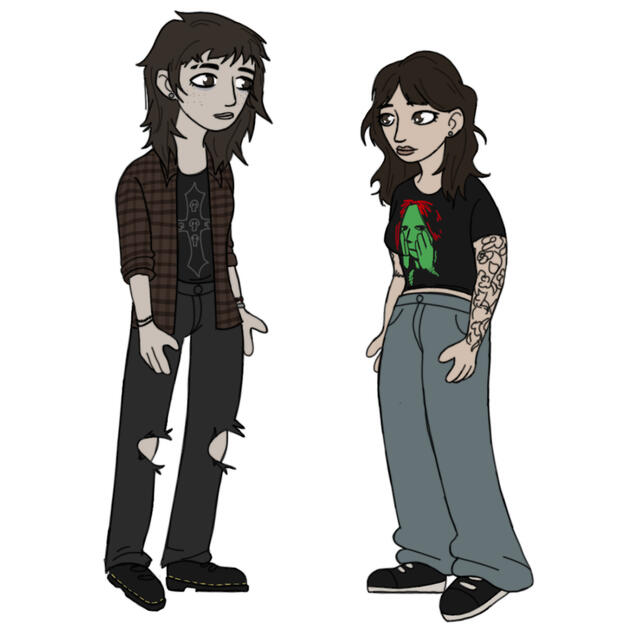 Steve Gabry style study (Sally Face).